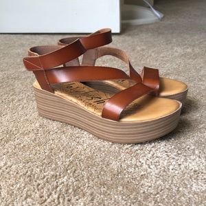 Blowfish platform sandals
